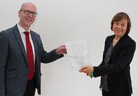 Sup. Dr. Karsten Schneider und Präses Dr. h. c. Annette Kurschus